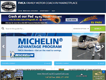 Tablet Screenshot of familymotorcoachrvmarketplace.com